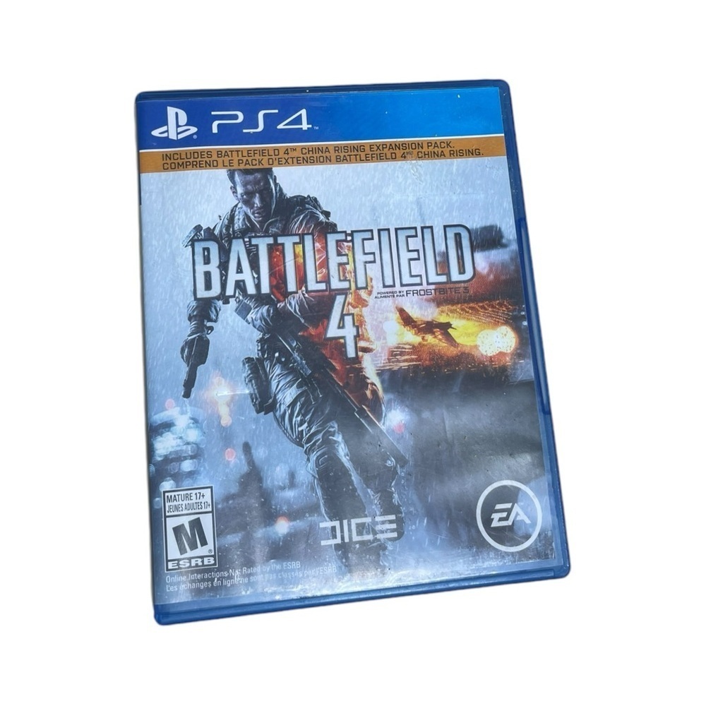 Battlefield 4 Game PS4 Gaming Casual Mens War PlayStation Game Battle Field Gift